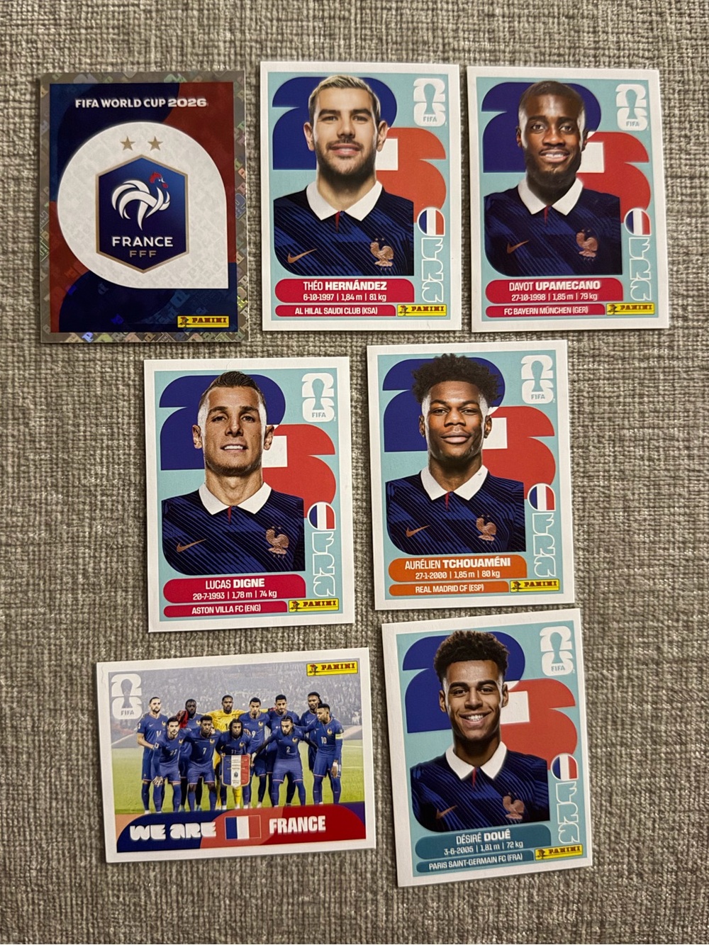 France FIFA Stickers